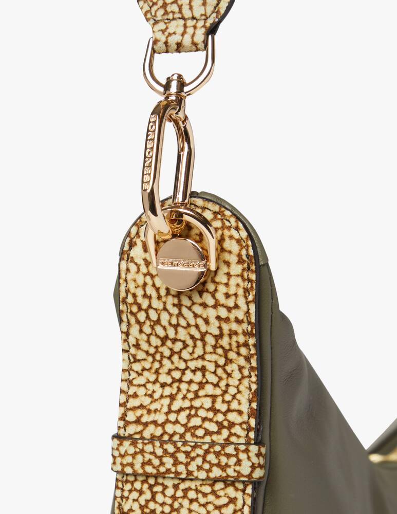 rinascente Borbonese Oyster M hobo bag