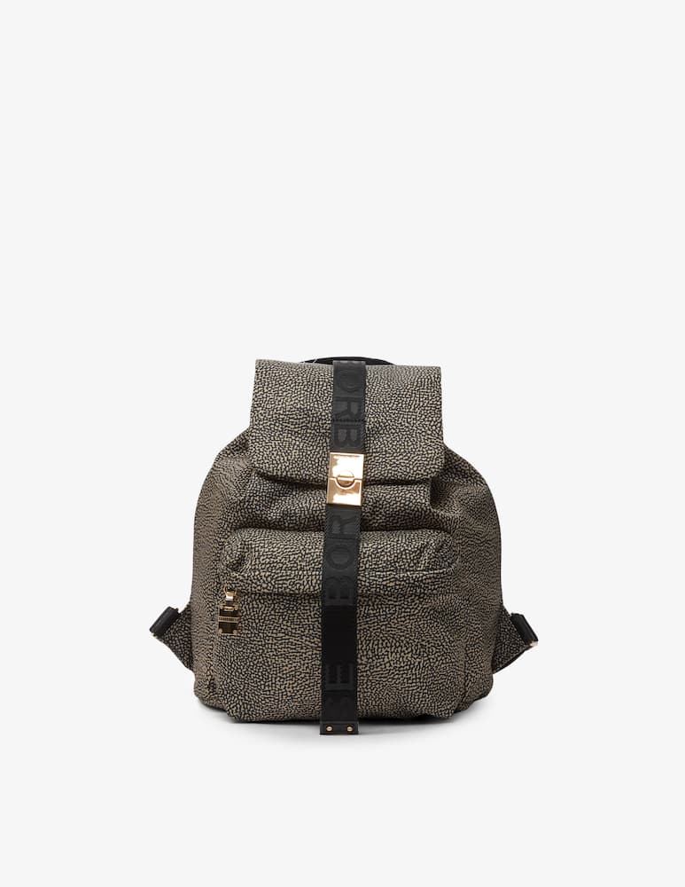 Borbonese Medium Cortina backpack - picture 1 Borbonese Medium Cortina backpack - picture 1