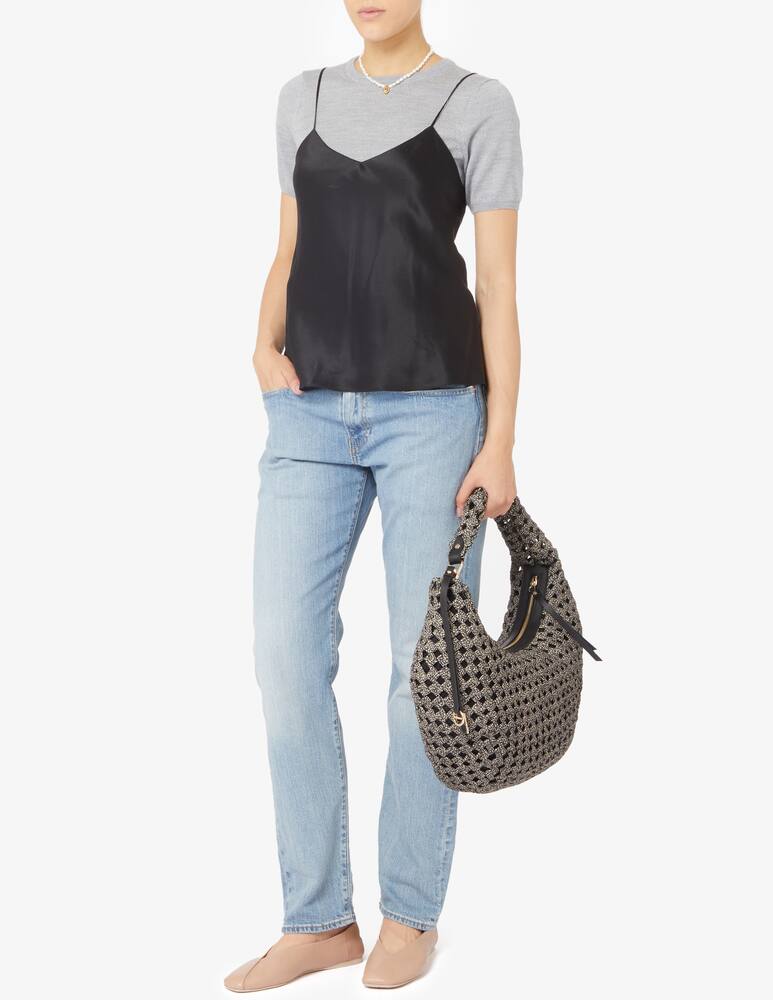 rinascente Borbonese Borsa a spalla La nido medium