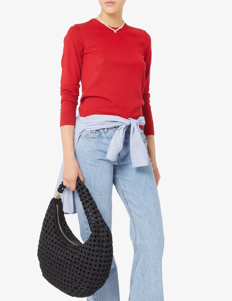 Borbonese Borsa a spalla La nido medium - immagine 2 Borbonese Borsa a spalla La nido medium - immagine 2