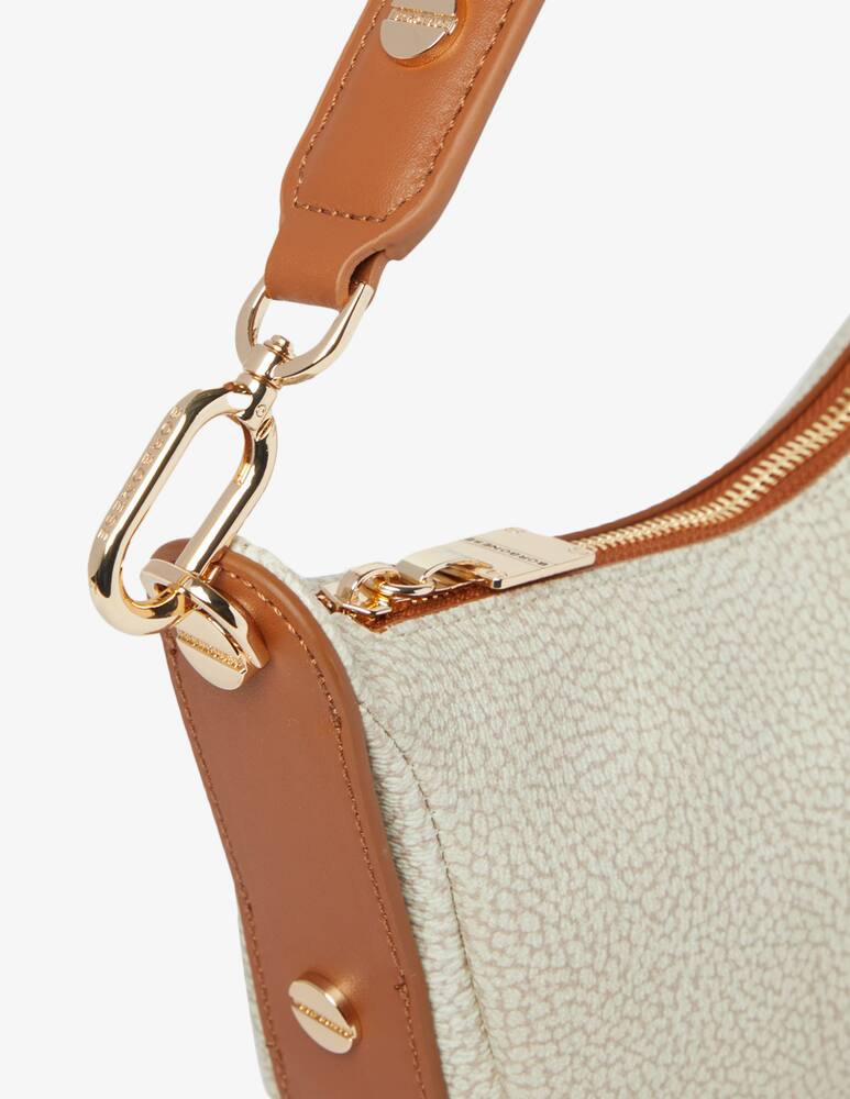 rinascente Borbonese Oyster hobo petite bag