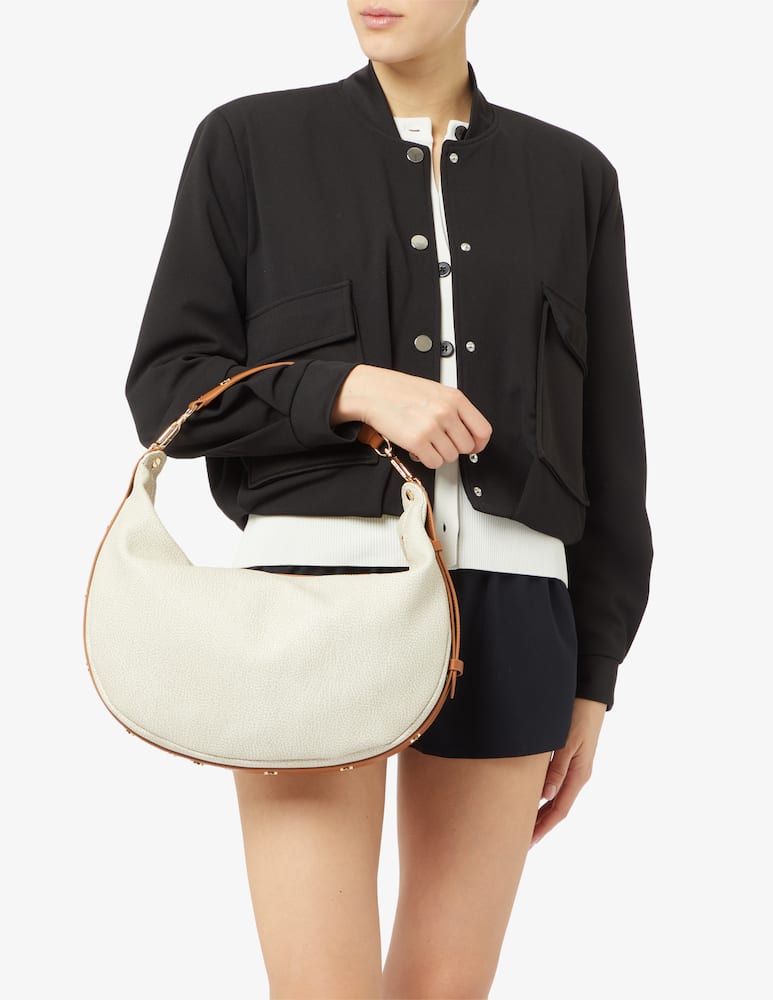Borbonese Oyster hobo bag M - picture 2 Borbonese Oyster hobo bag M - picture 2