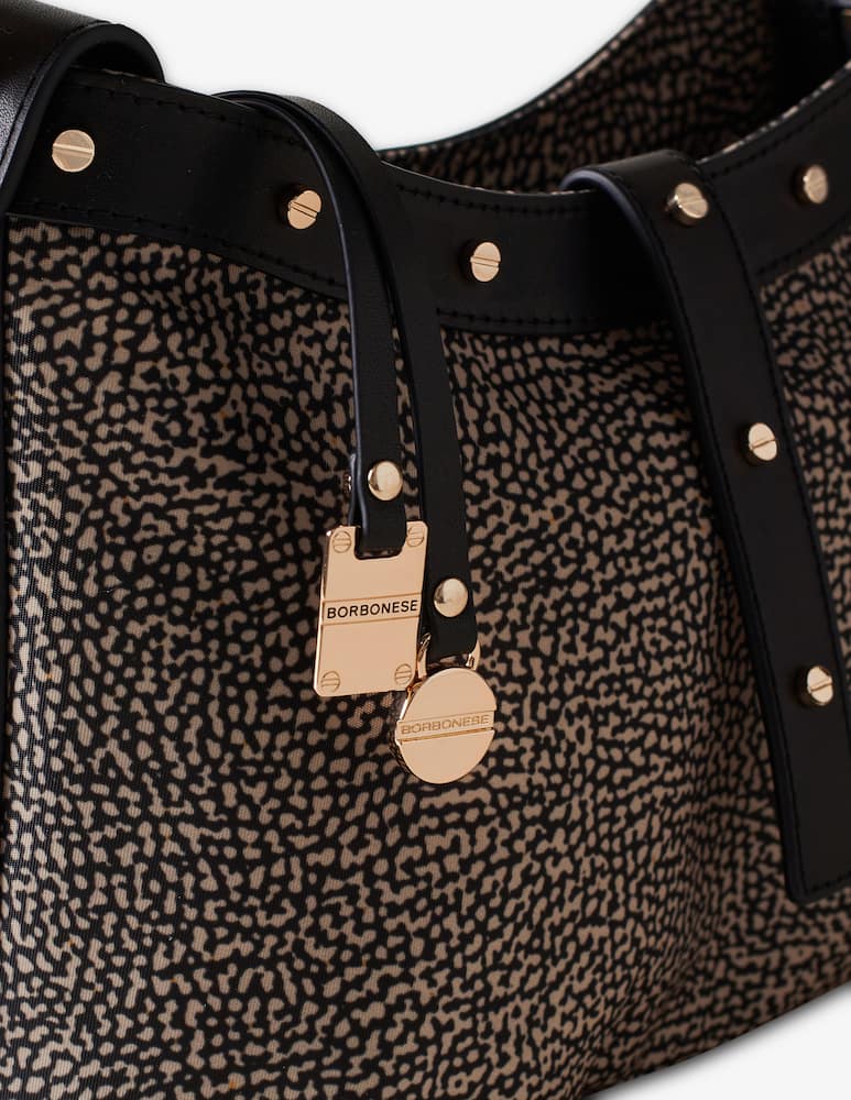 Borbonese Borsa Metropole hobo Mini - immagine 4 Borbonese Borsa Metropole hobo Mini - immagine 4