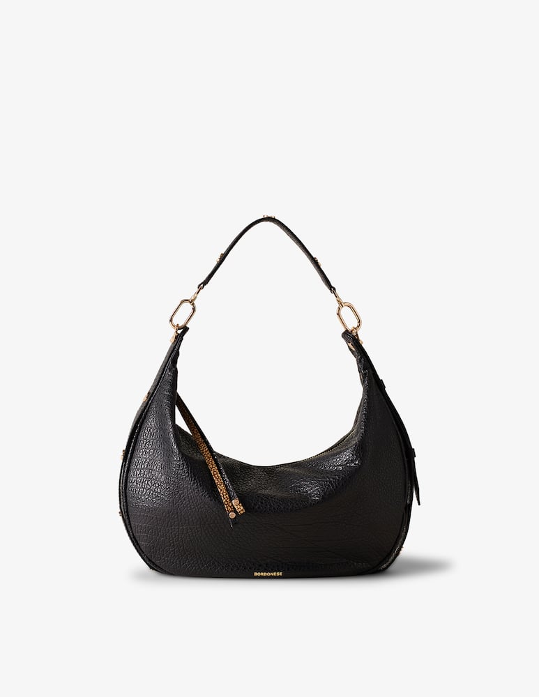 Borbonese Borsa Oyster Hobo Medium - immagine 1 Borbonese Borsa Oyster Hobo Medium - immagine 1
