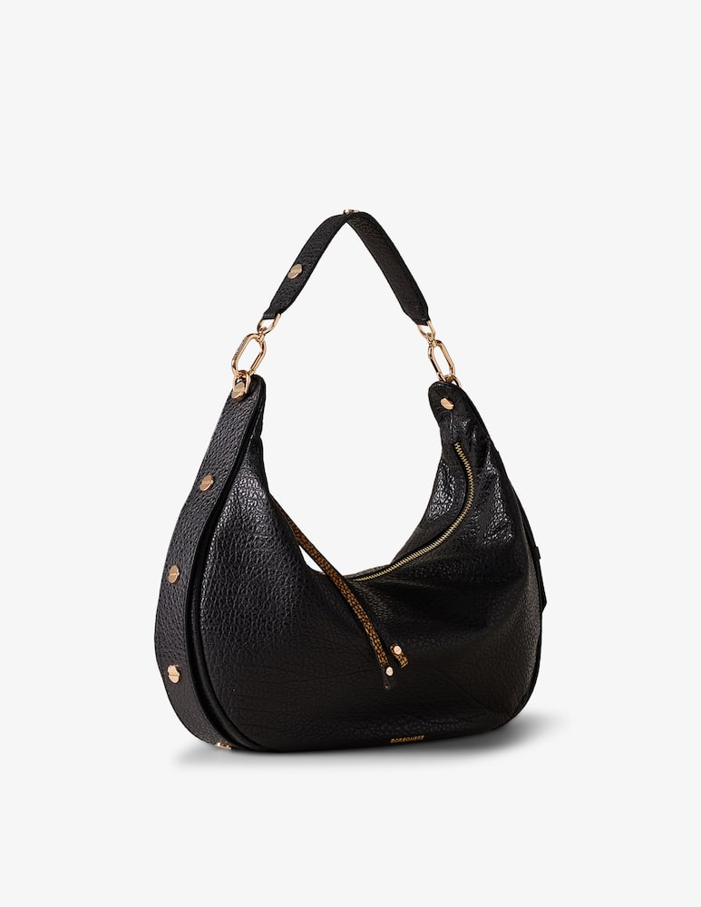 Borbonese Borsa Oyster Hobo Medium - immagine 2 Borbonese Borsa Oyster Hobo Medium - immagine 2