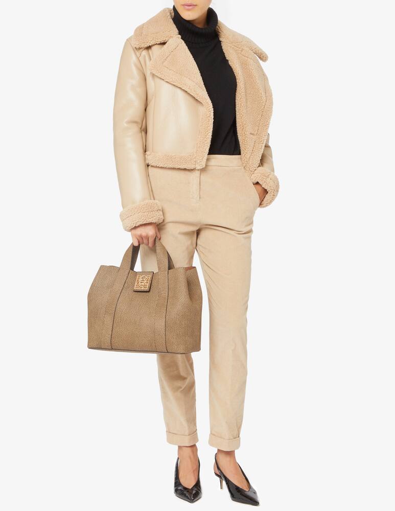 rinascente Borbonese Borsa Nueve Shopper Medium