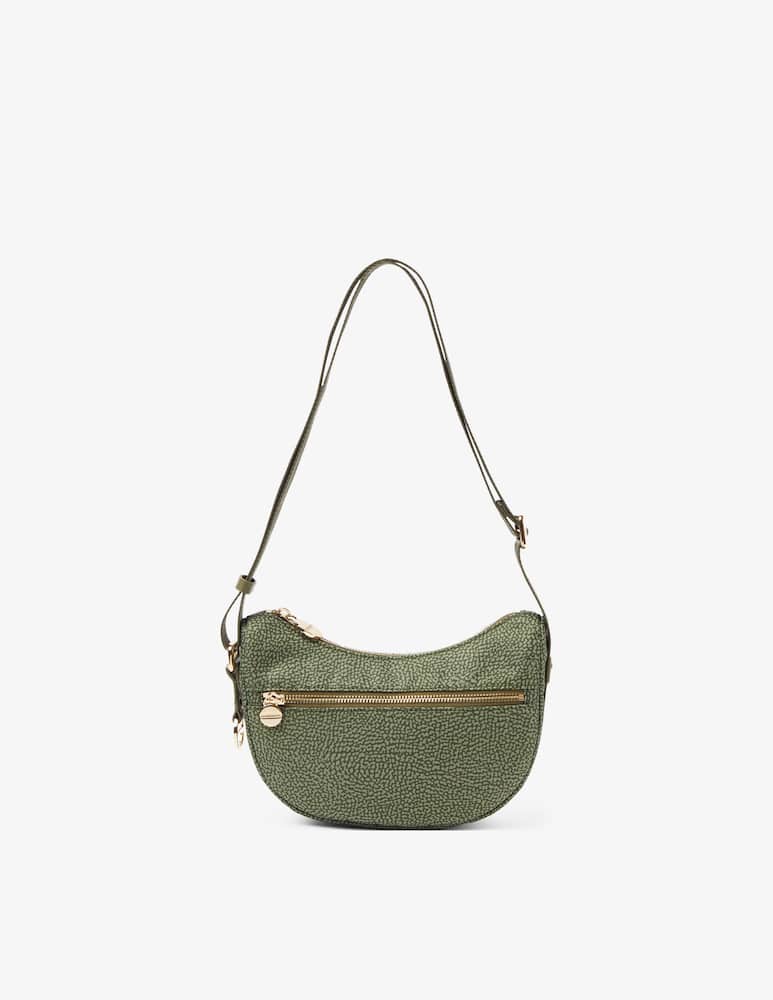 Borbonese Borsa hobo Luna Mini - immagine 1 Borbonese Borsa hobo Luna Mini - immagine 1