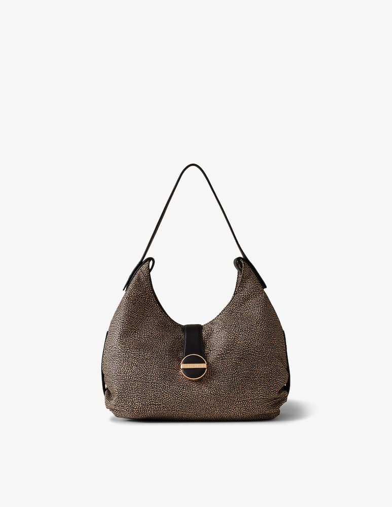 Borbonese Eclipse hobo bag - picture 1 Borbonese Eclipse hobo bag - picture 1