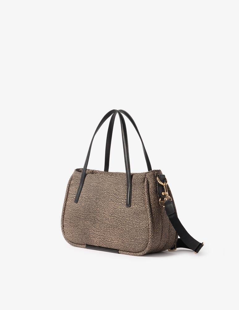 rinascente Borbonese Cahier shopper bag M