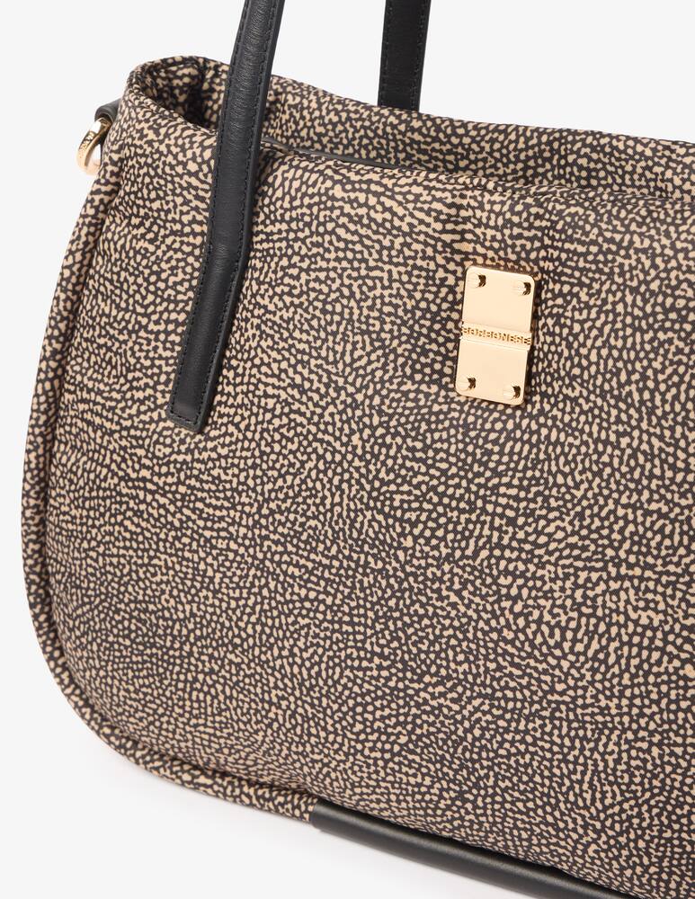 rinascente Borbonese Cahier shopper bag M