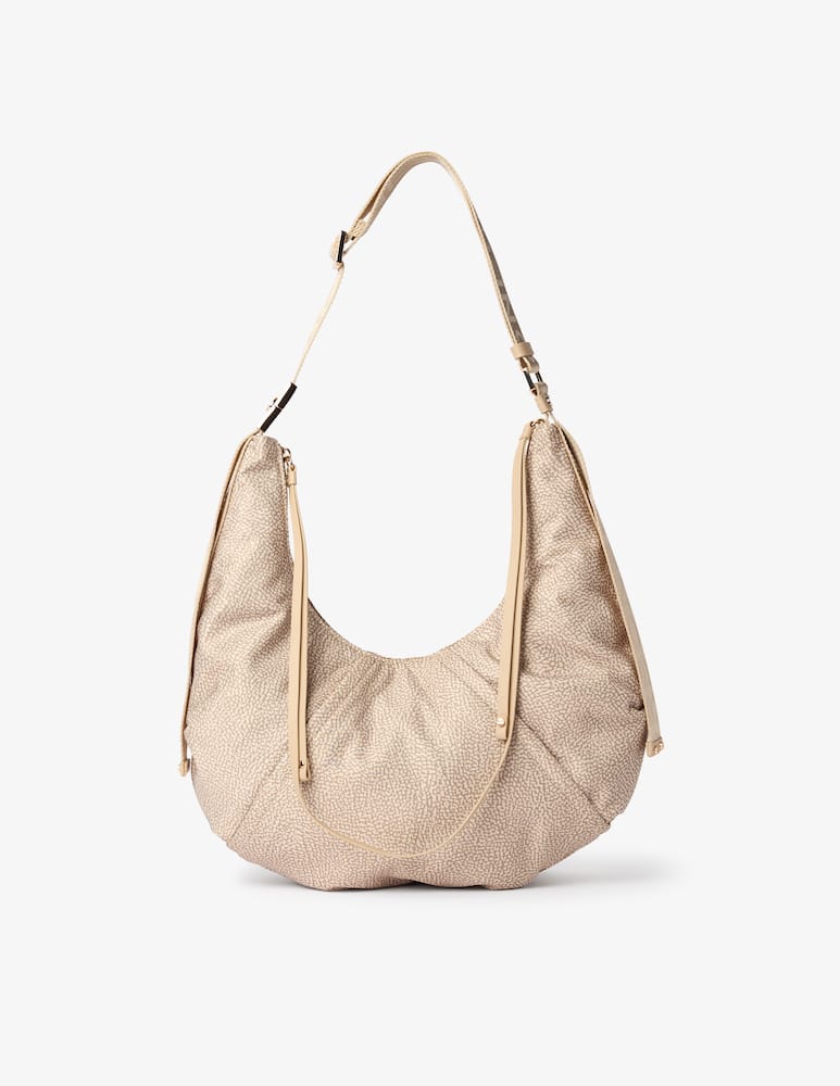 Borbonese Borsa hobo Fold M - immagine 1 Borbonese Borsa hobo Fold M - immagine 1