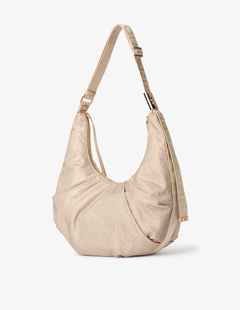 Borbonese Borsa hobo Fold M - immagine 3 Borbonese Borsa hobo Fold M - immagine 3