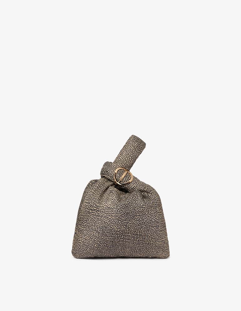 rinascente Borbonese Knot handle bag