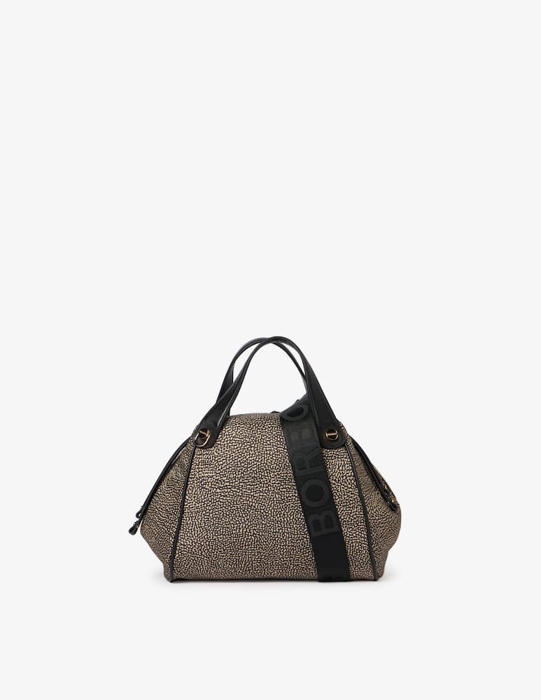 rinascente Borbonese Pebble pattern tote