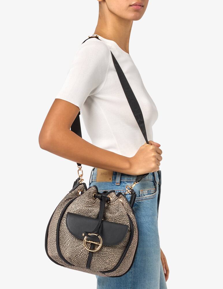 rinascente Borbonese Bucket bag