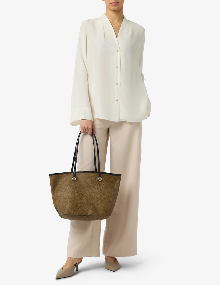 Borbonese Shopper in tela - immagine 2 Borbonese Shopper in tela - immagine 2