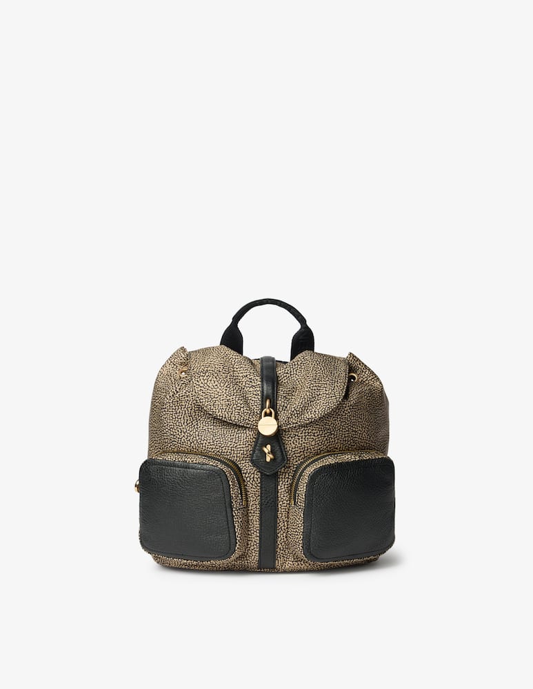 rinascente Borbonese Pocket zip backpack