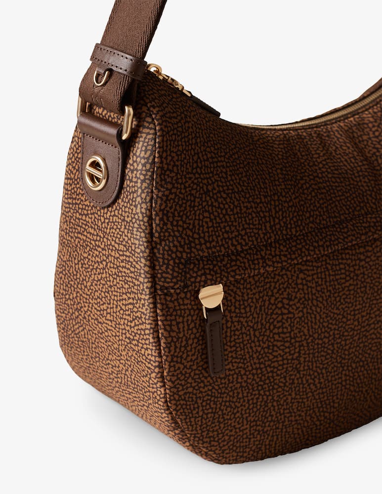 Borbonese Luna nylon medium shoulder bag - picture 4 Borbonese Luna nylon medium shoulder bag - picture 4