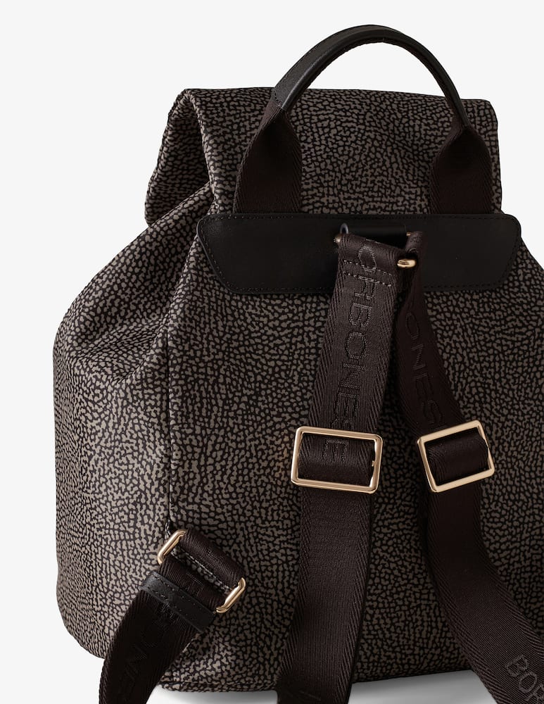 rinascente Borbonese Backpack medium with flap