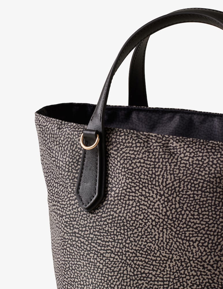 Borbonese Borsa shopper piccola in nylon Escape - immagine 3 Borbonese Borsa shopper piccola in nylon Escape - immagine 3