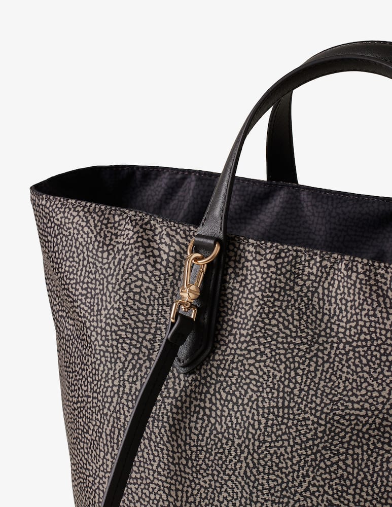 Borbonese Borsa shopper in nylon Escape M - immagine 3 Borbonese Borsa shopper in nylon Escape M - immagine 3