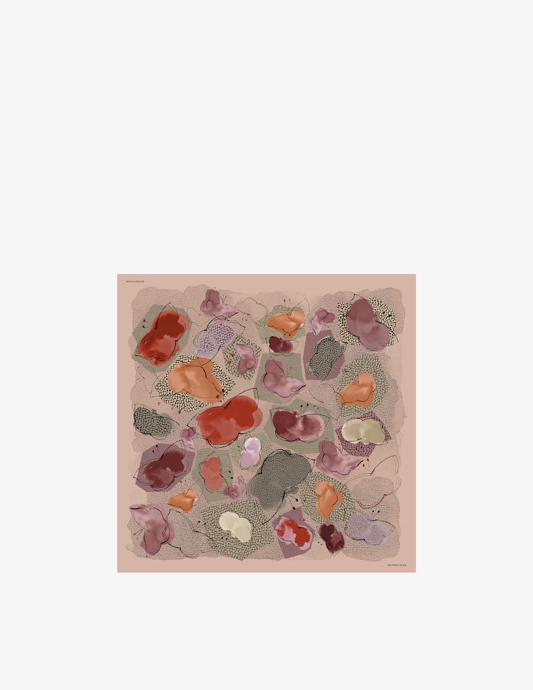 rinascente Borbonese Foulard con farfalle