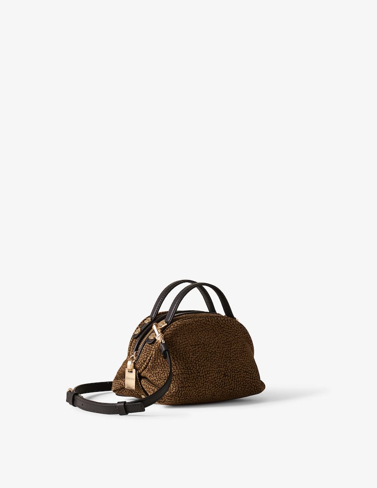 Borbonese Mini suede handbag Sexi xs - picture 2 Borbonese Mini suede handbag Sexi xs - picture 2