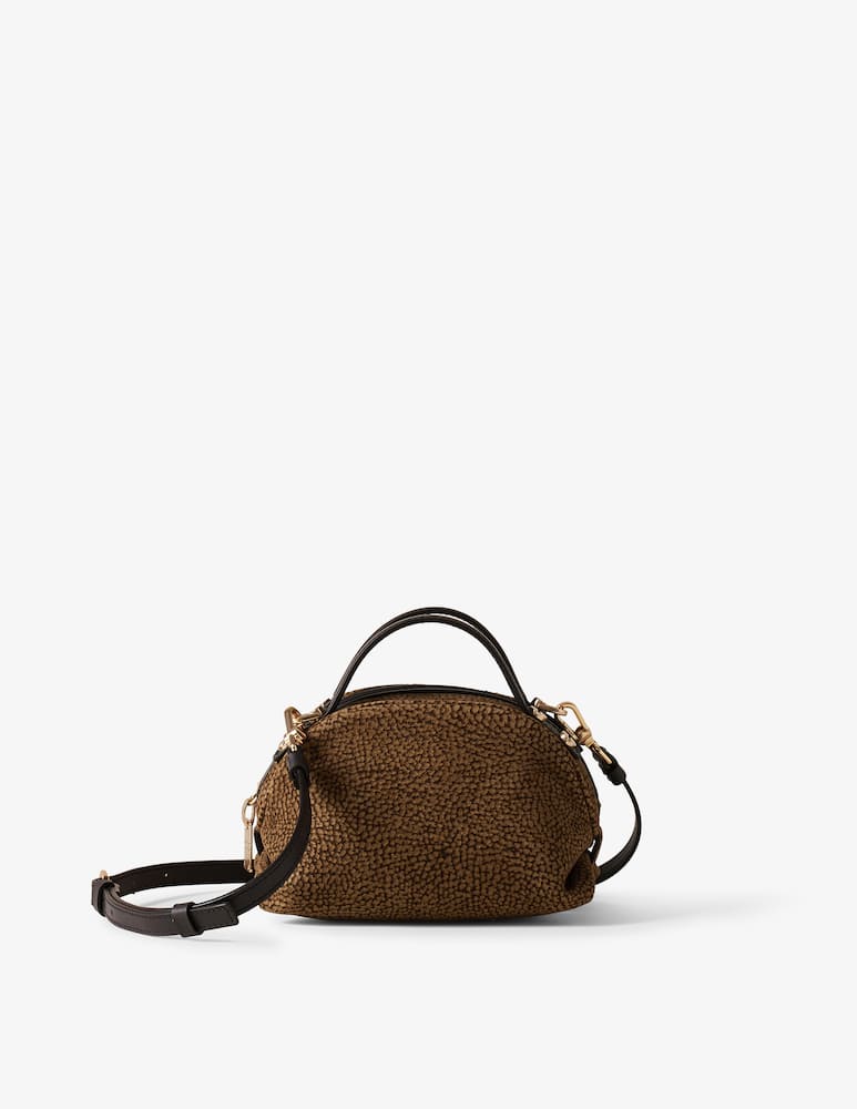 Borbonese Mini suede handbag Sexi xs - picture 3 Borbonese Mini suede handbag Sexi xs - picture 3