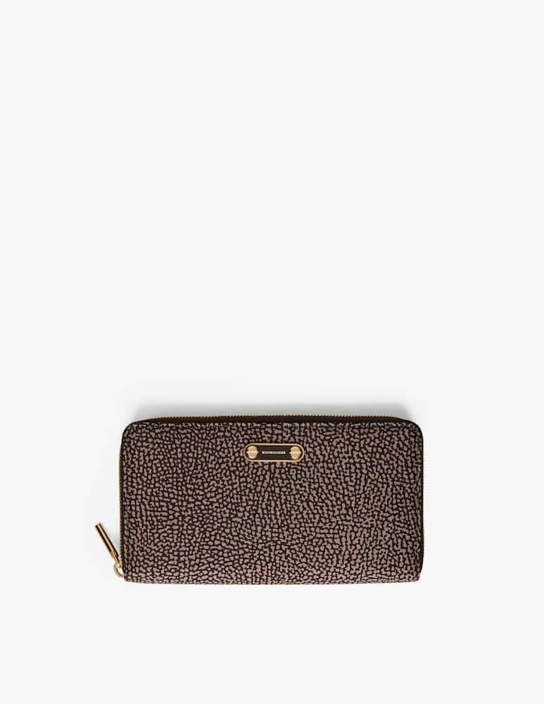 Borbonese Large zip-around wallet - picture 1 Borbonese Large zip-around wallet - picture 1