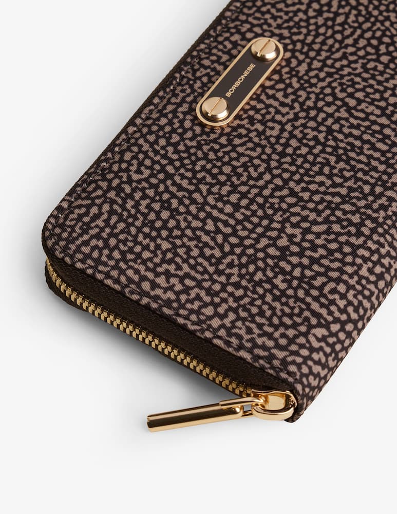 Borbonese Medium zip-around wallet - picture 4 Borbonese Medium zip-around wallet - picture 4
