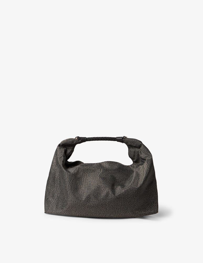 rinascente Borbonese Borsa a spalla hobo Ny Plie M