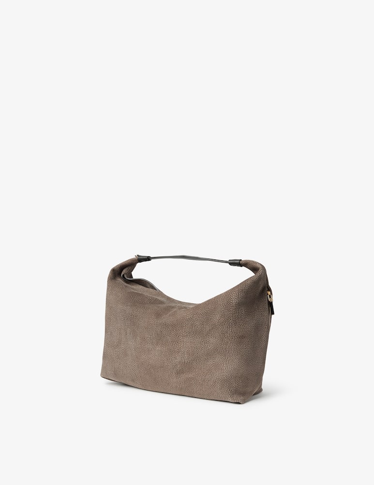Borbonese Borsa a spalla meda hobo Plie - immagine 3 Borbonese Borsa a spalla meda hobo Plie - immagine 3