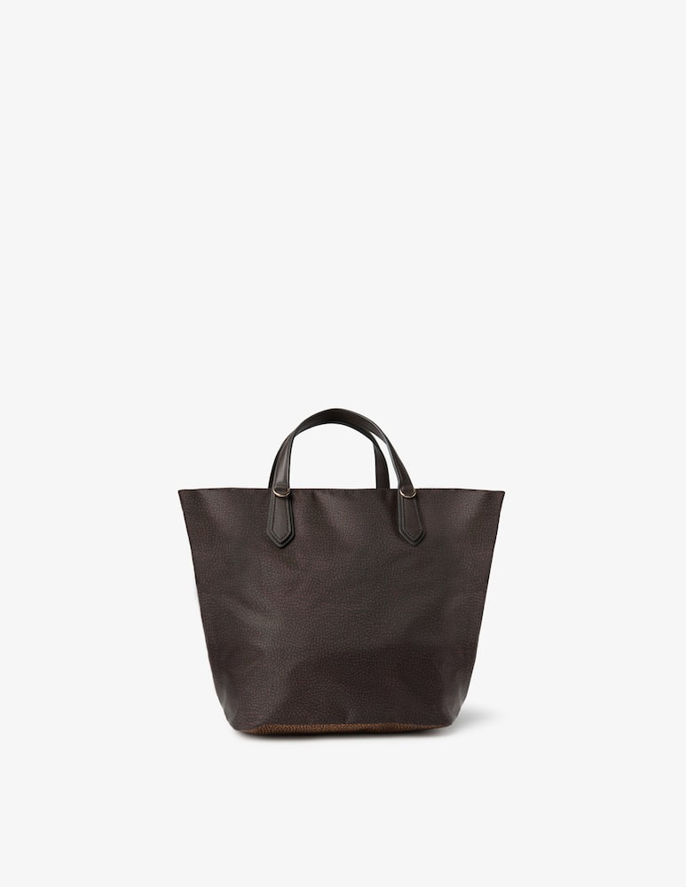 Borbonese Escape medium nylon shopping tote bag - picture 1 Borbonese Escape medium nylon shopping tote bag - picture 1