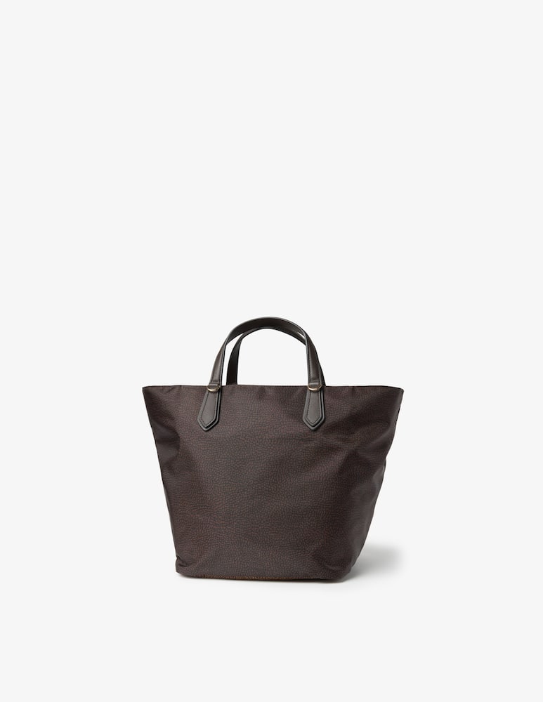 Borbonese Escape medium nylon shopping tote bag - picture 3 Borbonese Escape medium nylon shopping tote bag - picture 3