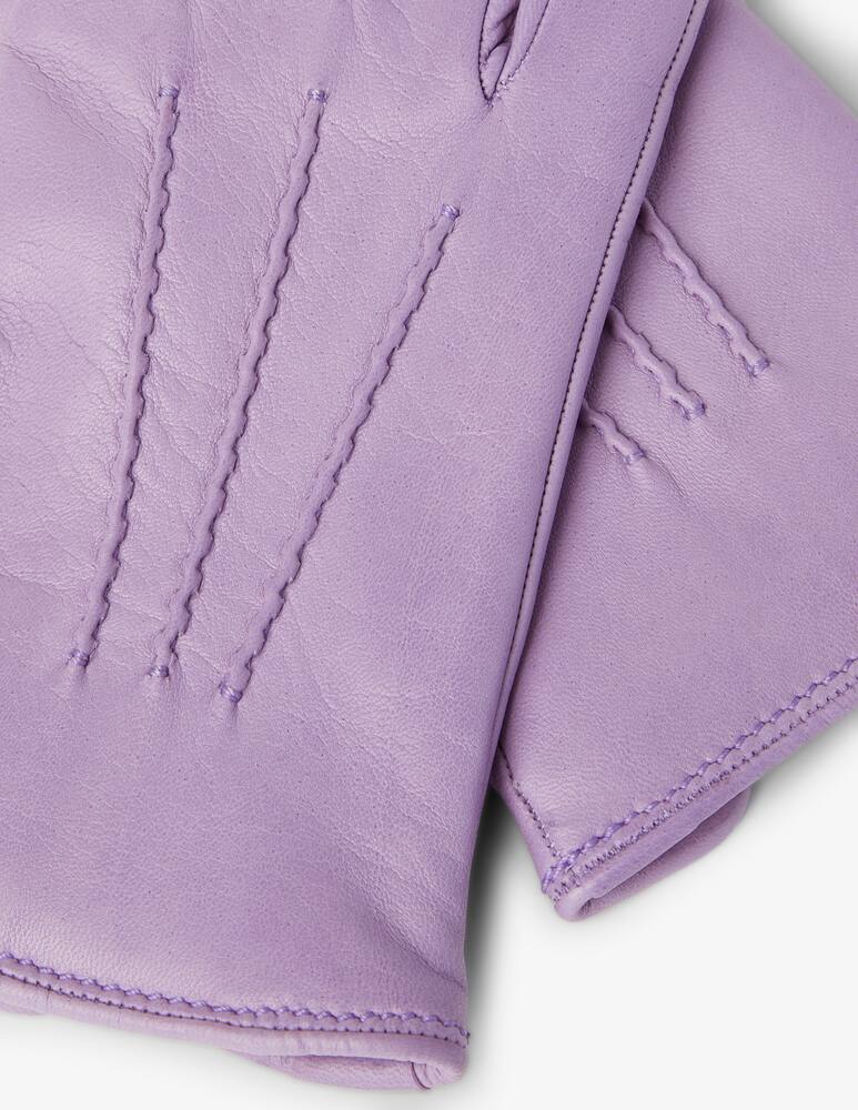 rinascente Mario Portolano Guanti nappa impunture 4234 - Viola