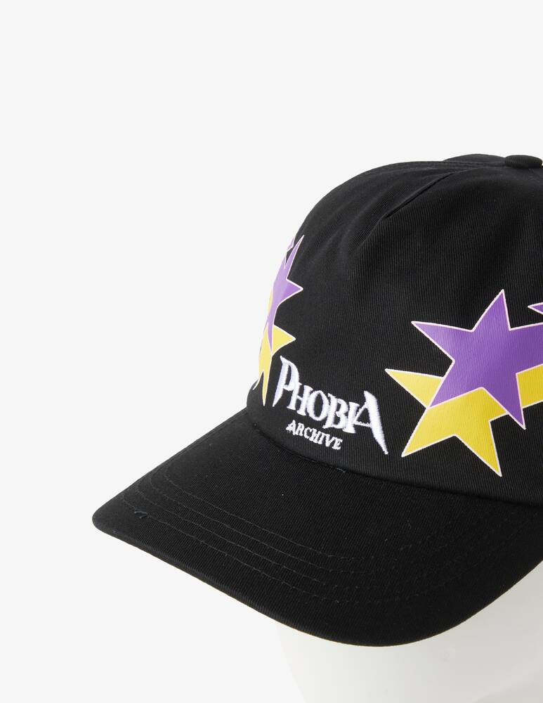 rinascente Phobia Cap yellow purple starry lightning
