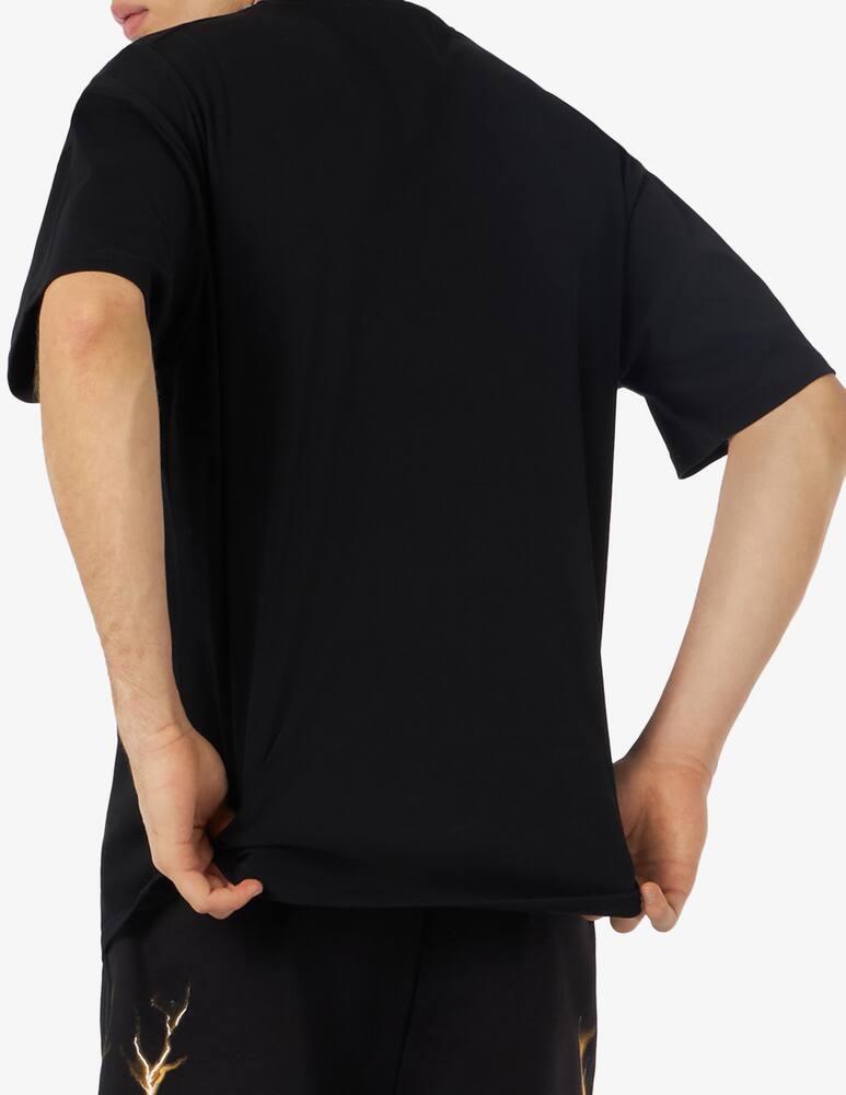 rinascente Phobia T-shirt bicolor lightning print