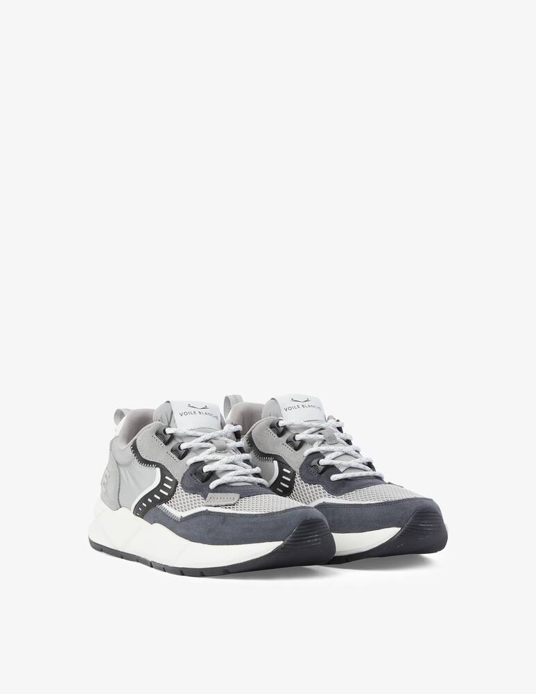 rinascente Voile Blanche Club01 multicolor lettering sneakers - black