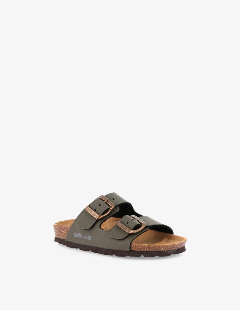 rinascente Grunland Sandalo doppia fascia nabuk sintetico