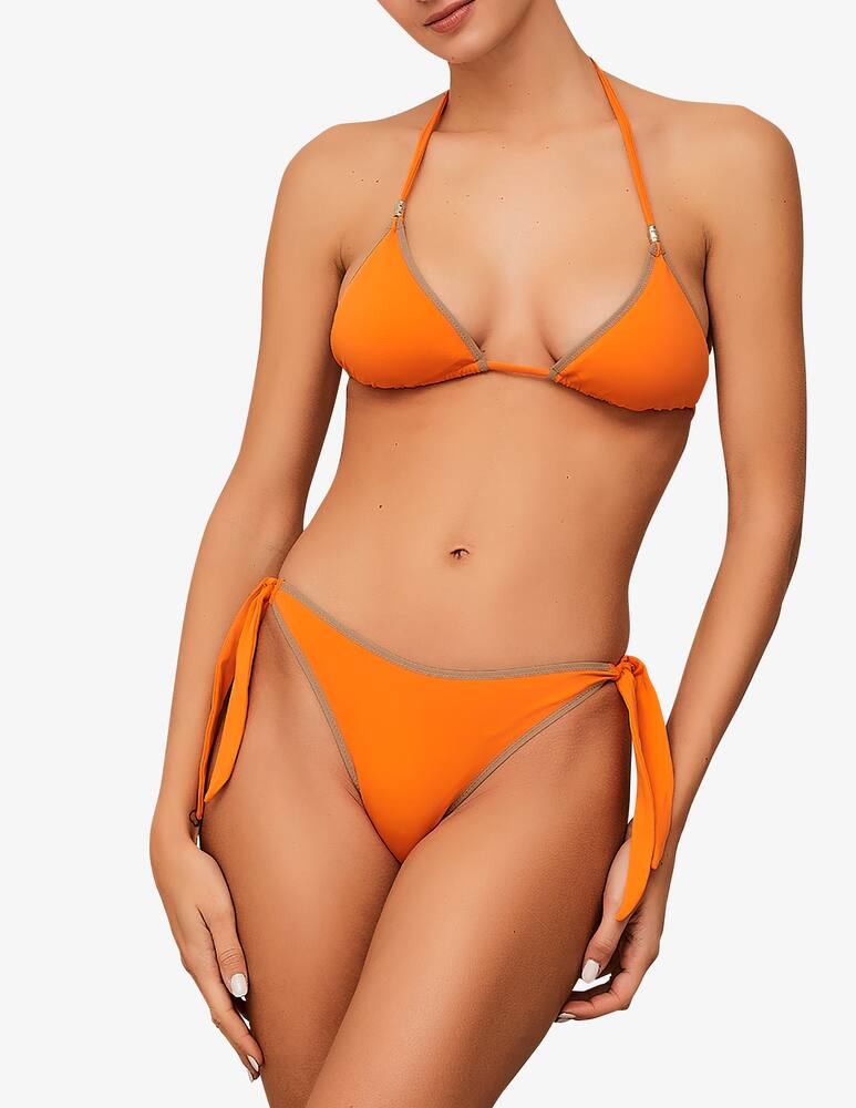 rinascente Paladini Padded curtain bikini top Amarillis B