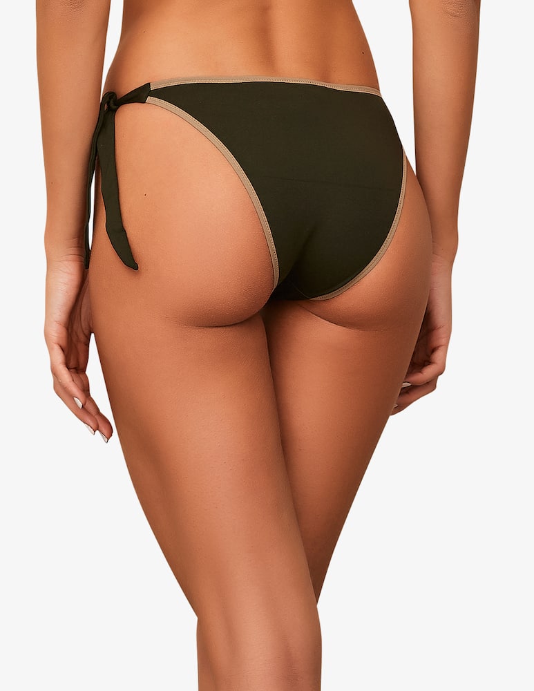 rinascente Paladini Bikini bottom Achillea thong with bows