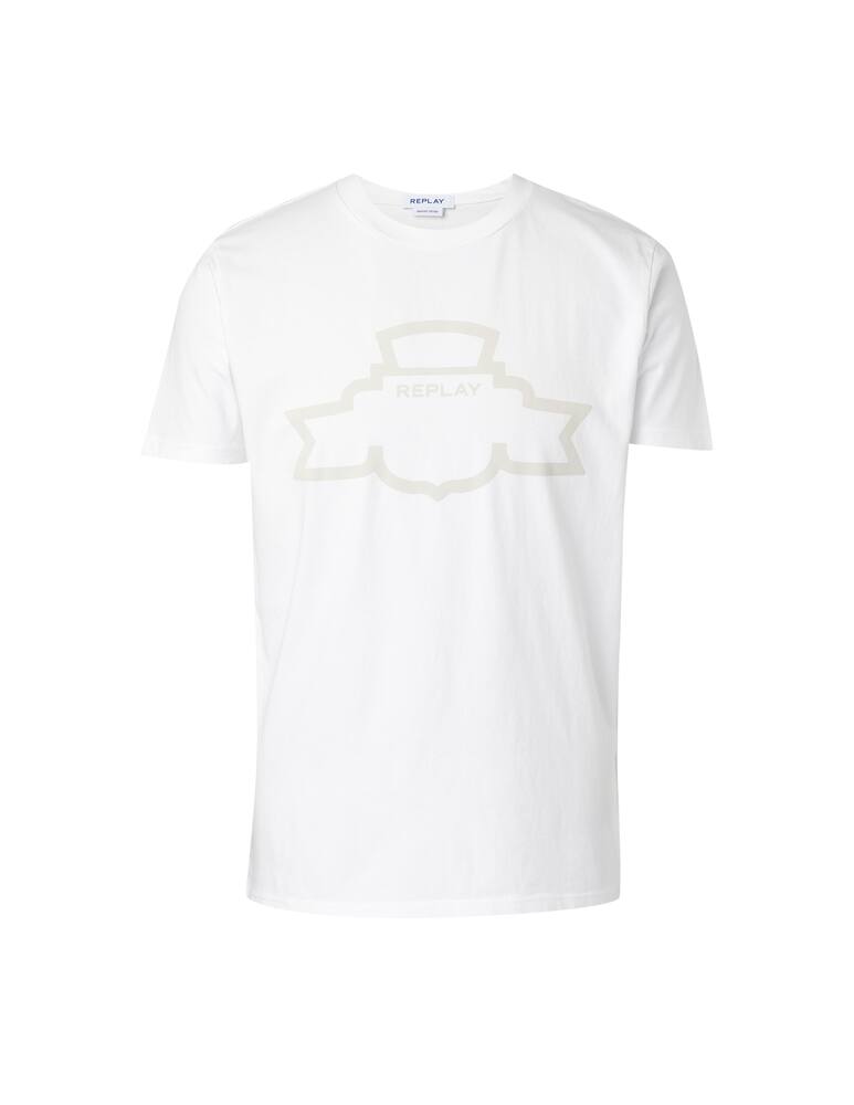 rinascente Replay Logo t-shirt - white