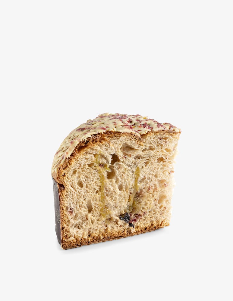 T'a Milano Raspberry, Pistachio, and White Chocolate Panettone 750g - picture 2 T'a Milano Raspberry, Pistachio, and White Chocolate Panettone 750g - picture 2