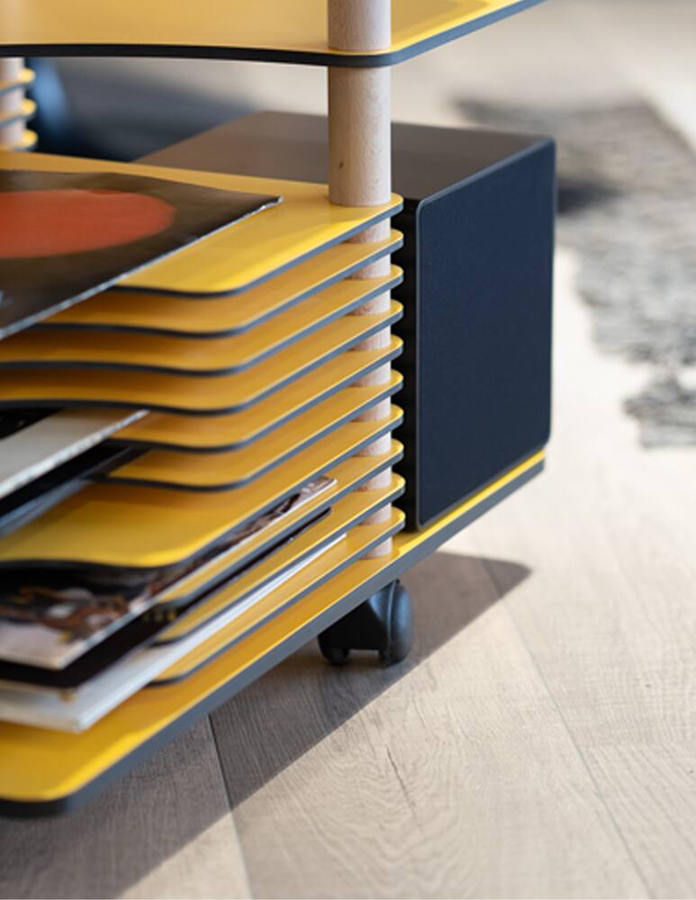 rinascente Codiceicona Carrello Musica Mobile Su Ruote