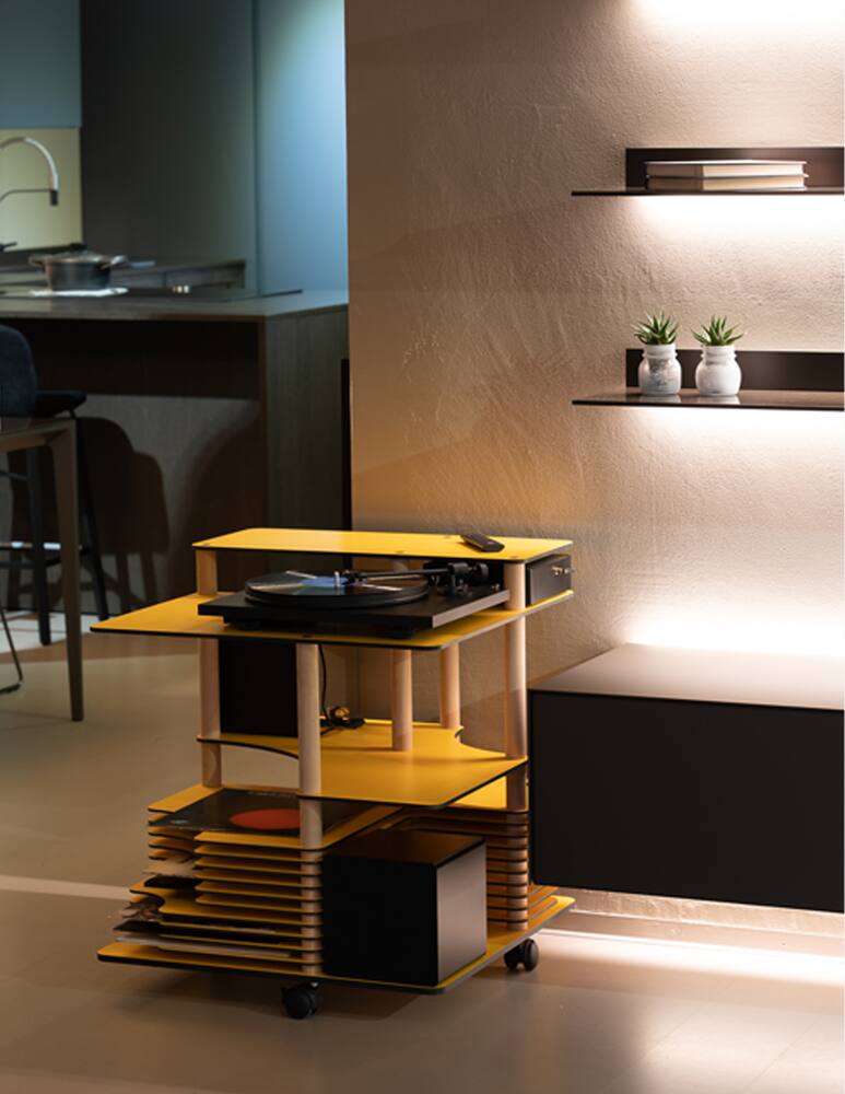 rinascente Codiceicona Carrello Musica Mobile Su Ruote