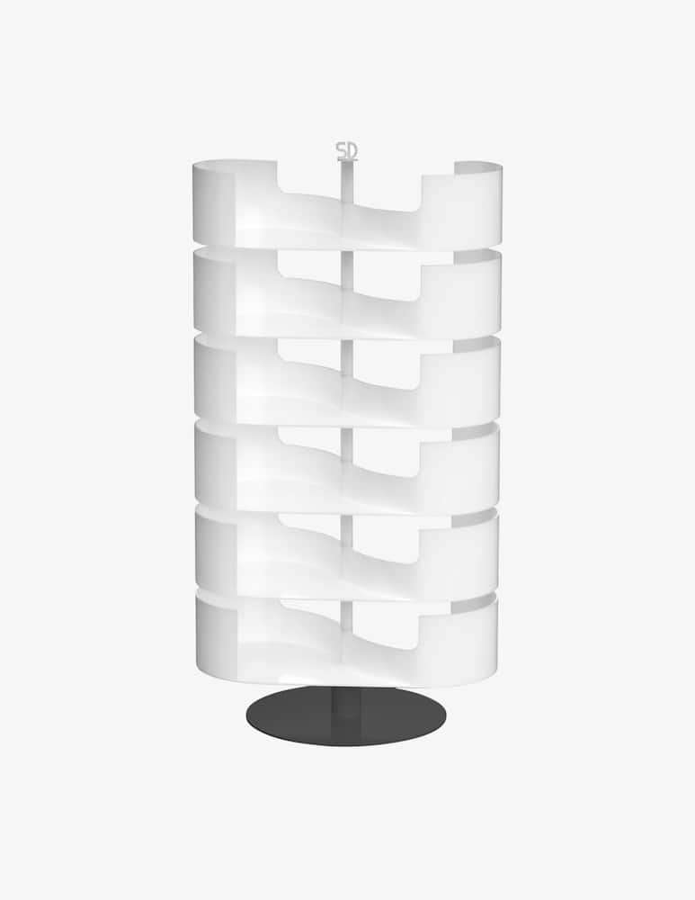 Soldidesign Infinity Bianco Scarpiera Di Design 6 Ripiani - immagine 1 Soldidesign Infinity Bianco Scarpiera Di Design 6 Ripiani - immagine 1