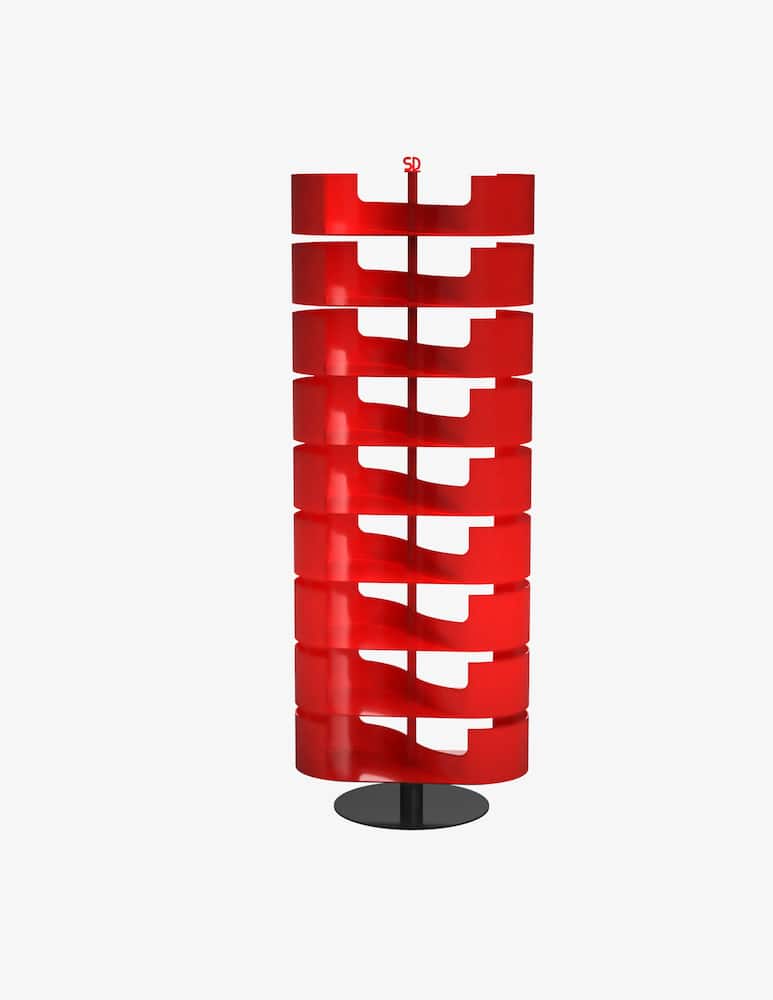 Soldidesign Infinity Rosso Scarpiera Di Design 9 Ripiani - immagine 1 Soldidesign Infinity Rosso Scarpiera Di Design 9 Ripiani - immagine 1