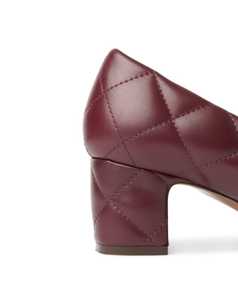 rinascente L'Autrechose Decolleté trapuntata nappa bordeaux