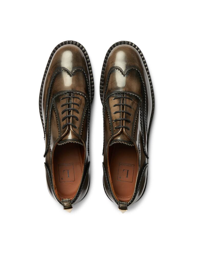 rinascente L'Autrechose Stringate carro armato in pelle lea