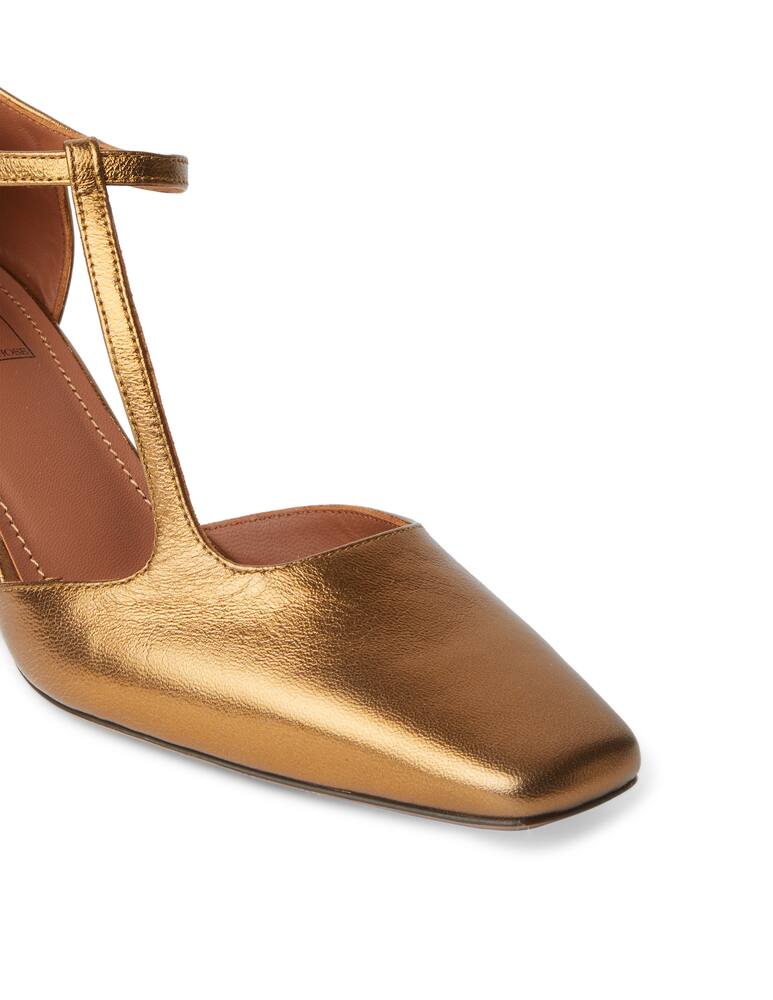 rinascente L'Autrechose Scarpe tacco basso t-bar in pelle